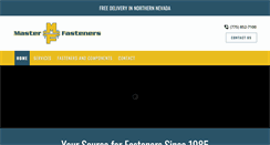 Desktop Screenshot of masterfasteners.com