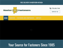 Tablet Screenshot of masterfasteners.com